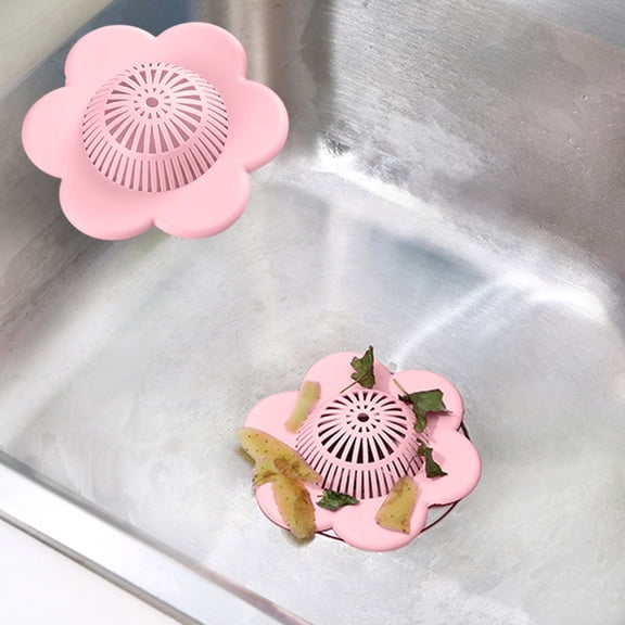SHIMELE Kitchen Sink Filter, Bathroom Drain Cover, Floor Drain Suction Cup, Odor Proof Drainage Screen, Easy Clean Debris Protector