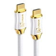 thumbnail image 2 of Fusion8K White HDMI 2.1 Certified Cable - 8K@60Hz 4K@120Hz 48Gbps, 10 Feet, 2 of 8