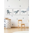 thumbnail image 5 of Marmont Hill T-Rex Printed Dinosaurs Framed Art Prints, 24" x 72", Set of 3, 5 of 5