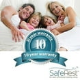 thumbnail image 7 of SafeRest Premium Cotton Pillow Protector, Standard - Bed Bug Proof Zippered Waterproof, 7 of 7
