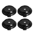 thumbnail image 1 of 4 piezas 68 mm Dia 4 Clips Rueda Neumático Center Hub Caps Cover para coche Negro, 1 of 1