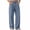 a01Sky Blue, variant on LODIENY Men Baggy Jeans Straight Wide Leg Skater Hip Hop Denim Pants Loose Fit Button Waist Vintage Y2K Streetwear Trousers with Pockets Sky Blue M