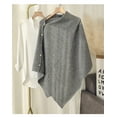 thumbnail image 4 of Capa de punto, chal, ropa exterior de primavera y otoño, blusa de alta gama, abrigo de moda de principios de otoño, chaleco de otoño para mujer, 4 of 6