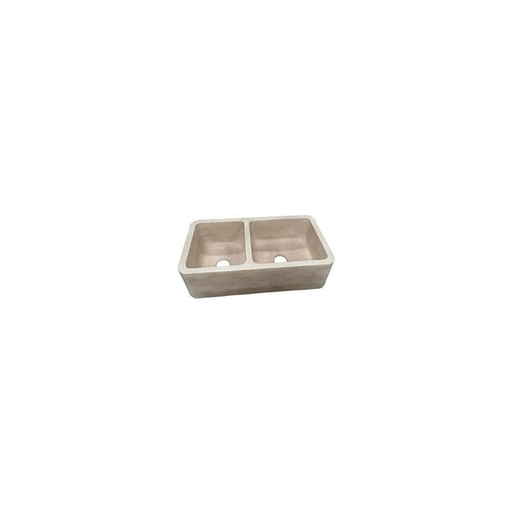 Barclay Dryden 33" Offset Double Bowl