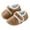 Brown, variant on REDARER Kids Slipper Socks, Plush Lined Sock Shoes with Non- Grip, Drop Resistant Sole for Indoor Outdoor Early Learning Play,Size:2-2.5 Years