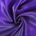 thumbnail image 3 of BalsaCircle Halloween 6 Pieces 60" x 126" Purple Rectangle Washable Decorative Satin Solid Tablecloths Linen, 3 of 3