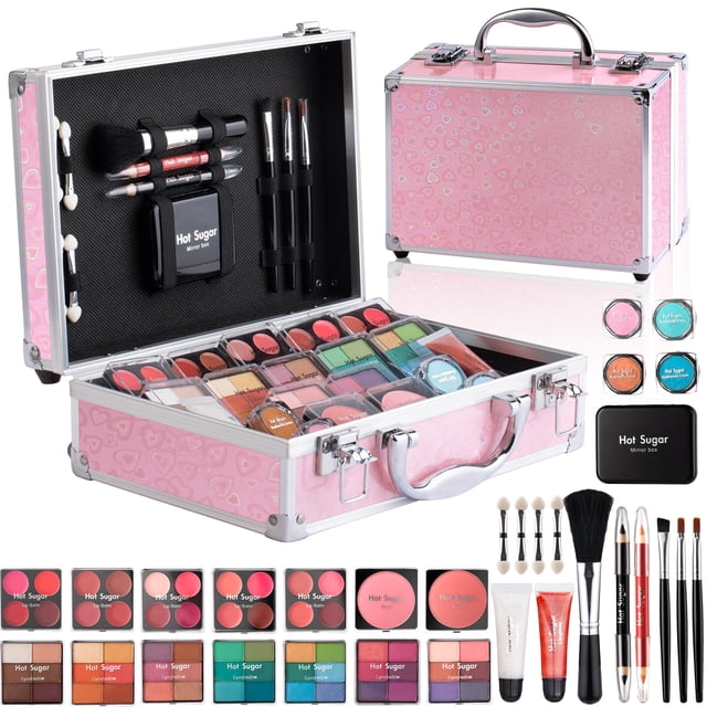 Kit de maquillaje Hot Sugar Full Starter con 46 sombras de ojos