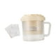 thumbnail image 3 of Colador de yogur griego Colador con tapa Utensilio de cocina para alimentos Yogur blanco, 3 of 7