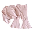 thumbnail image 6 of 9-10 Years Teen Baby Boys Girls Pajama Set Kids Toddler Snug fit Basic Cotton Sleepwear pjs for Daily Children's Gift Set Girls Pink Tracksuit, 6 of 9