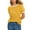 Yellow, variant on Lixiuxyad Dressy Casual Summer Tees Women's Solid Color Crew Neck Short Sleeve T Shirt With Contrast Trim,Blue L