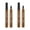#1 Light Brown2 Pack, variant on US 2 Pc Microblading Tattoo Eyebrow Pen Four Tips Waterproof Ink Gel Tint Draw
