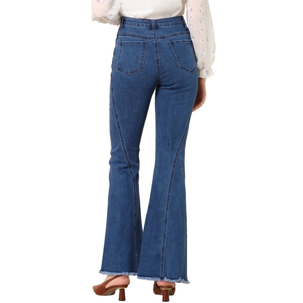 INSPIRE CHIC Women inspire classic pants vintage blue