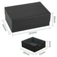 thumbnail image 2 of lionlar Card Storage Box Compartments Multiple Uses Black Grey, 2 of 8