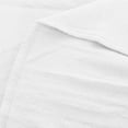thumbnail image 7 of Women's Tops Summer Trendy V Neck Half Horn Sleeve Shirt Curved Hem Loose Flowy Comfortable Breathable Blouses (XL, White), 7 of 7