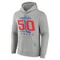 thumbnail image 2 of Men's Gray Washington Capitals 50th Anniversary Pullover Hoodie, 2 of 3