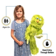 30 Green Monster Puppet, Full Body Ventriloquist Style Puppet