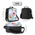 thumbnail image 2 of Honeii Cactus Print Insulated Lunch Bag, Reusable Lunch Box for Adult, Leakproof Cooler Bag for Work Office Travel Picnic, 2 of 7