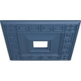 thumbnail image 3 of Ekena Millwork 18"W x 18"H x 3 1/2"ID x 1 1/8"P Eris Ceiling Medallion (Fits Canopies up to 9 7/8"), Hand-Painted Americana, 3 of 5