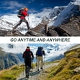 thumbnail image 6 of 2 Pieces Trekking Poles - Lightweight, Collapsible Trekking Poles for Backpacking Gear with Cork Grips, A Must-Have for Long-Distance Hiking and Mountaineering Enthusiasts, 6 of 6