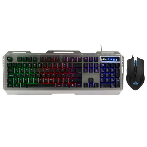 Kit teclado y mouse Gamer YEYIAN Phoenix 3000 3200DPI RGB USB YKP-20706 Yeyian Phoenix 3000