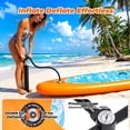 thumbnail image 5 of Naipo Inflatable Paddle Board 10ft Surf Orange Stand Up Paddle Board Full SUP Accessories 6in Thick 330 lbs Capacity for All Skill Levels, 5 of 14