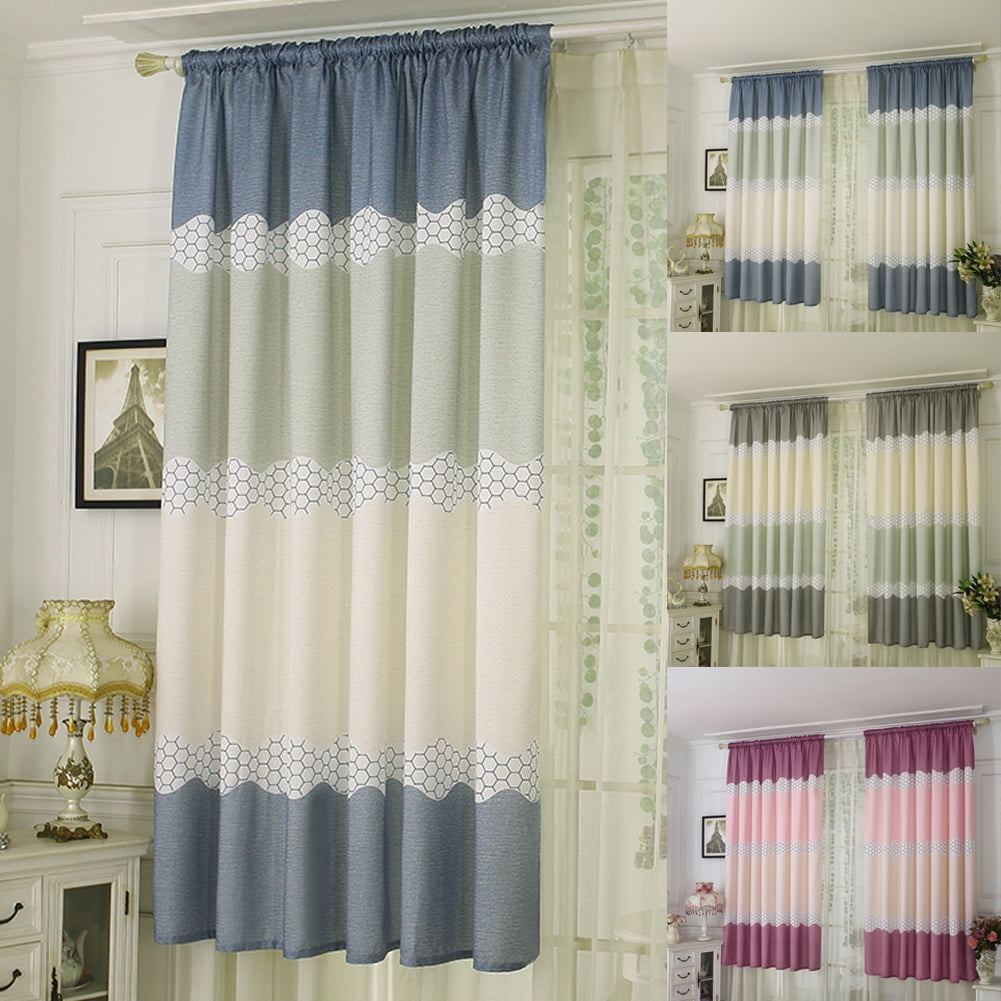 Curtain Door Window Curtain Drape Panel Sheer Scarf Valances Living Room CurtainsCurtain Door Window Curtain Drape Panel Sheer Scarf Living Room Curtains Walmartcom Walmartcom