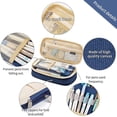 thumbnail image 3 of Estuche para lápices de gran capacidad WEIHJMXG azul marino, 3 of 5