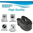 thumbnail image 3 of HQRP 27.5" x 1.75/1.8/1.9/1.95/2/2.1/2.125 Bike Tire Inner Rubber Interior Tube Presta (French) Valve, 3 of 8