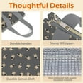 thumbnail image 4 of Cute Pug Puppies Insulated Lunch Bag for Women & Adults,Large Portable Soft Cooler Lunch Bag,Thermal Food Storage Tote with Pearl Cotton,8.66L,8.75x5.75x9.5 Inch, 4 of 6