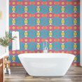 thumbnail image 6 of Ikat Peel & Stick Wallpaper, Composition of Colorful Dotted Squares and Triangles Folkloric Vibes Forms Print, Self-Adhesive Living Room Kitchen Accent, 3 Sizes, Multicolor, by Ambesonne, 6 of 6