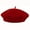 Red, variant on Women's Winter Beret Hat Knitted Beanie Cap Autumn Winter Hat French Classic Beret