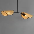 thumbnail image 2 of 12632NABK-Maxim Lighting-Bonnet - 2 Light Linear Pendant-6.5 Inches Tall and 9 Inches Wide, 2 of 5