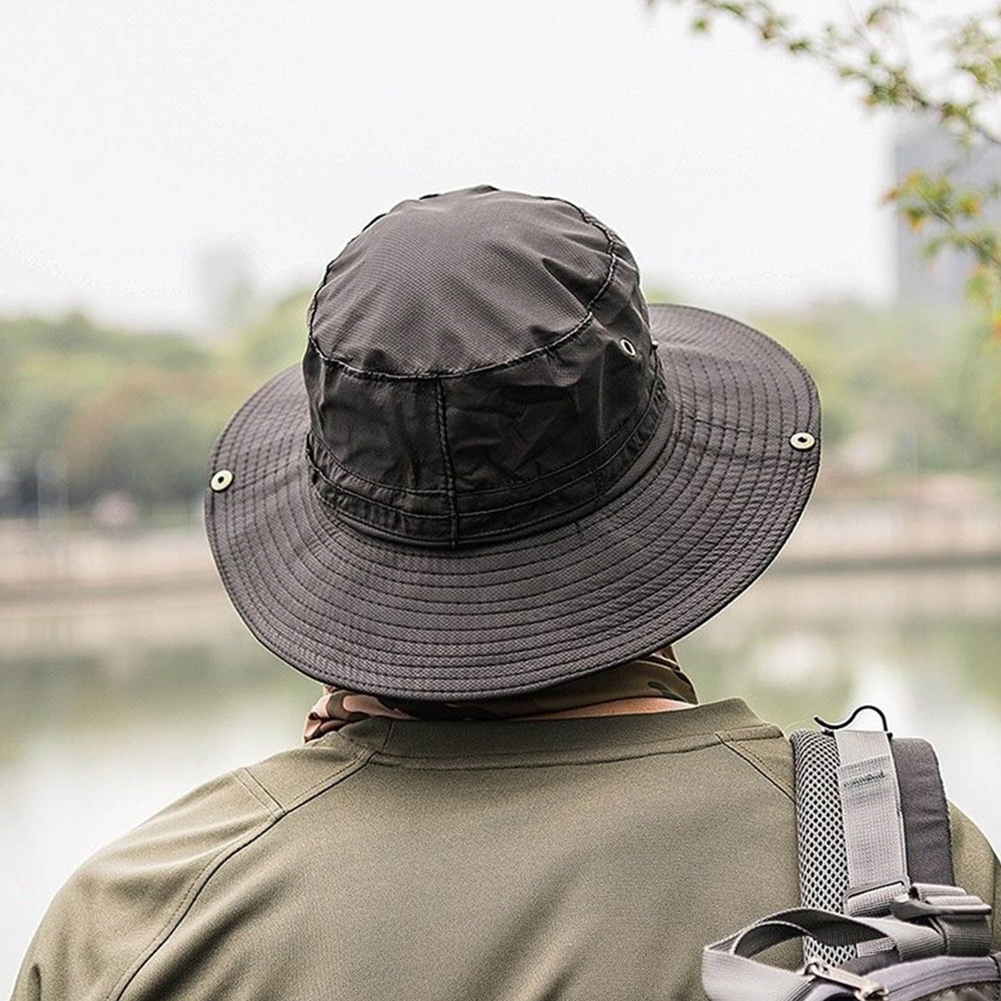 Sun Hat For Men And Women Uv Protection, Boonie Hat For Men,fishing Hat  Boonie Hats Hunting Bucket Hat For Men With Strings