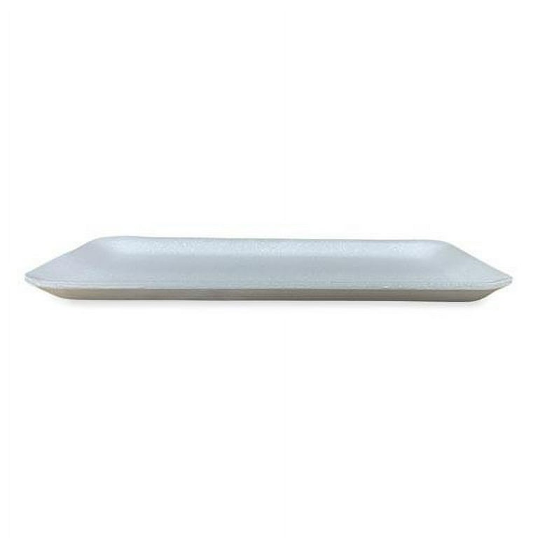 Meat Trays, #10S, 10.93 x 5.75 x 0.63, White, 500/Carton Meat Trays, #10S, 10.93 x 5.75 x 0.63, White, 500/Carton