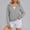Gray, variant on Womens Zip up Hoodies Cropped Sweatshirts Casual Comfy Cute Zip Jackets Fashion Trendy Fall Outfits
