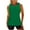 Green, variant on VBVC Swimsuits for Women Two Piece Bathing Suits High Neck Tankini Tops with Bikini Bottom