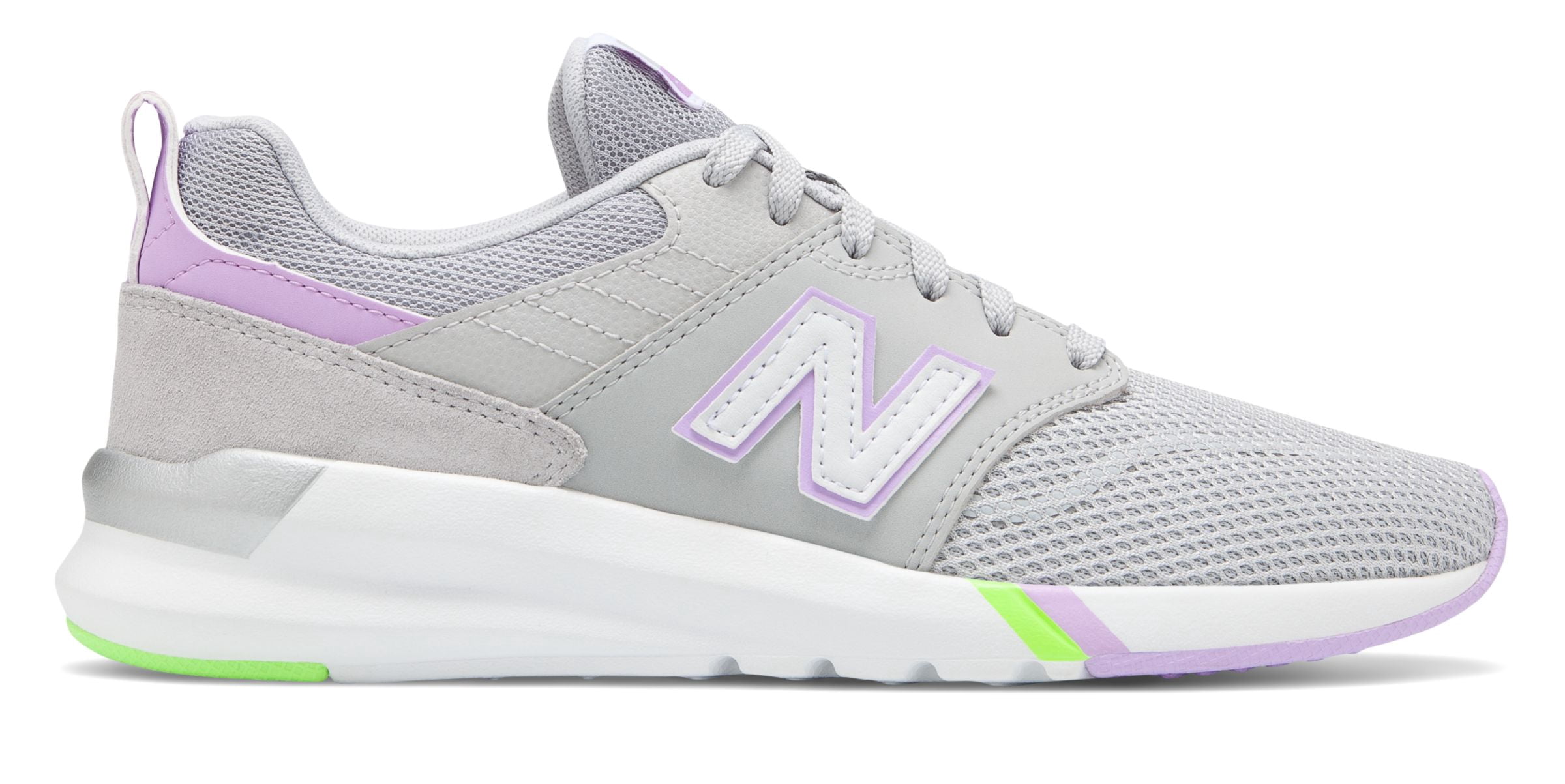 New Balance Women's 009 Shoes Grey with 