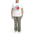 thumbnail image 5 of CafePress - Retired Postal Worker Graphic: You'Re Pajamas - Men's Light Loose Fit Cotton Pajama Set, 5 of 7