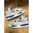 thumbnail image 1 of Ni - ke Size 11: Air Jordan 4 Retro 2024 Military Blue Reimagined FV5029-141 *WORN ONCE*, 1 of 5
