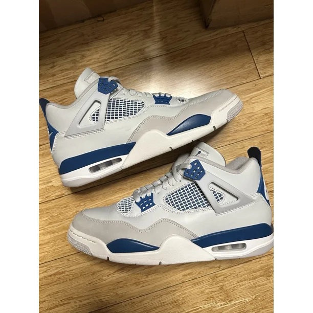 Ni - ke Size 11: Air Jordan 4 Retro 2024 Military Blue Reimagined FV5029-141 *WORN ONCE*