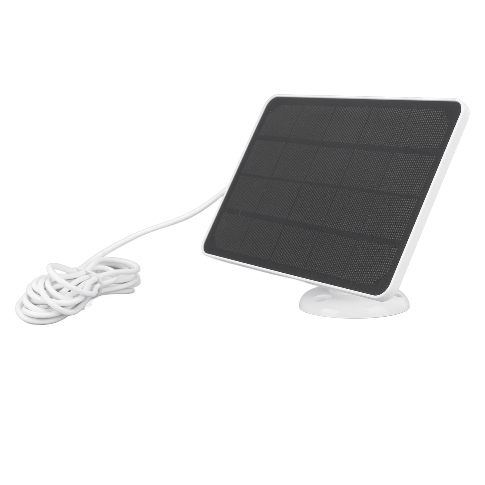 Outdoor Camera Solar Panel, 4W Wireless Camera Solar Panel Easy Installation  For Rechargeable Battery Surveillance Camera