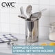 thumbnail image 2 of Juego de utensilios de cocina COOK WITH COLOR, acero inoxidable, 10 piezas, 2 of 5