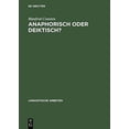 thumbnail image 1 of Anaphorisch oder deiktisch? (Édition Allemande), 1 of 4