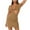 Khaki, variant on Bigersell Summer Dresses for Women 2023 Casual Women's Solid Color Hollow Out Casual Fashion Tight Short Sleeve Dress Wedding Guest Dresses Women's Plus Slip Dress Dresses, Style 22615, Khaki M