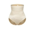 thumbnail image 6 of YYDGH High Waisted Shapewear for Women Control Panties Slimming Body Shaper Compression Underwear Stomach Girdle Beige XXL, 6 of 8