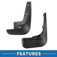 thumbnail image 4 of Unique Bargains Front & Rear Side Automotive Mud Guards Splash Compatible for Nissan NV200 2010-2022, 4 of 6