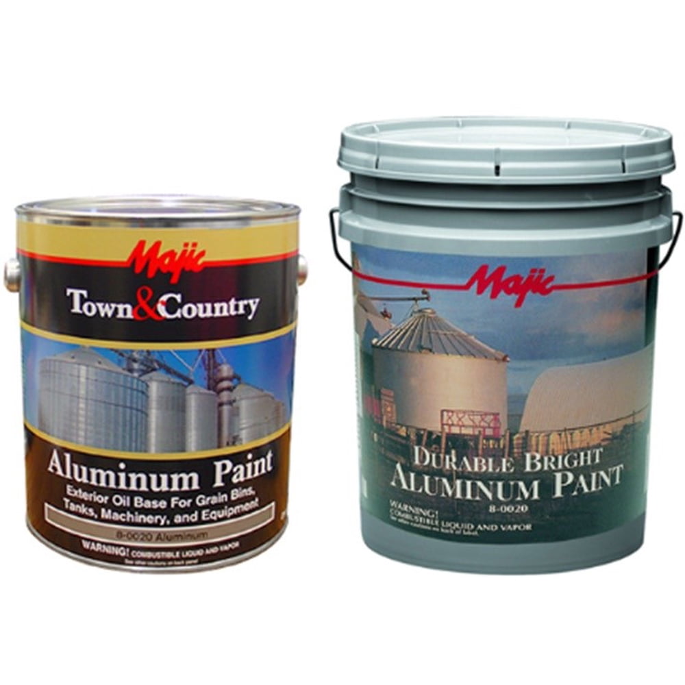 8 0025 Gal Ind Aluminum Paint Yenkin Majestic Paint Corp EACH GAL 