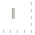 thumbnail image 3 of Riwesomey Tornillo de publicidad Acero inoxidable Fácil instalación Vidrio Espejo Clavo Tuerca ligera Perno Soporte para colgar en la pared 25x150 mm 25x150mm 10piezas, 3 of 6