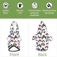 thumbnail image 6 of Haiem Cartoon Monster Trucks1 for Winter Dog Hoodie Sweatshirts with Pockets Warm Dog Clothes for Small Dogs Chihuahua-X-Small, 6 of 7