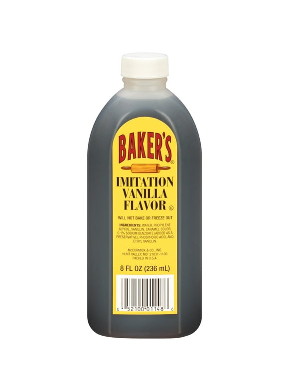 Baker's Imitation Vanilla Flavor, 8 fl oz